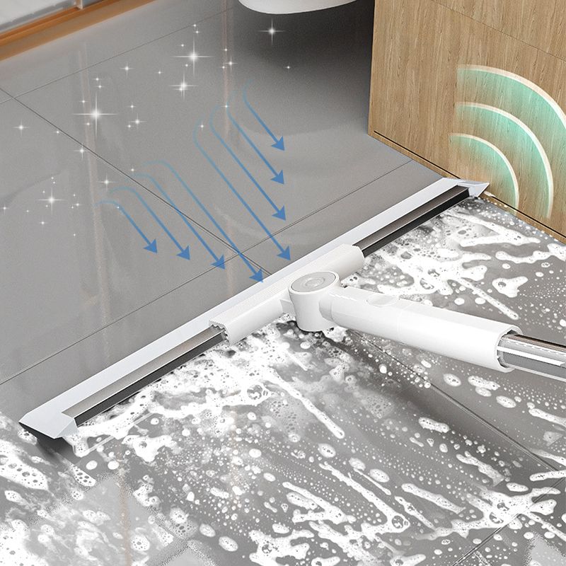 Teleskop Silikonwischer mit Drehkopf für Bad Küche Fenster