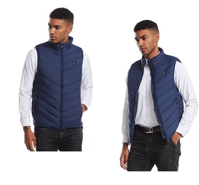 Beheizbare Weste mit Akku - Beheizte Outdoor Jacke wasserdicht