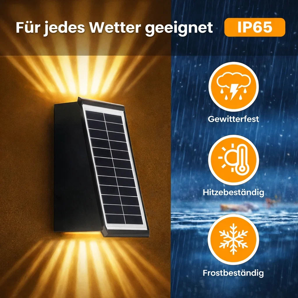Wandleuchte Außen mit RGB und Warmweiß – Kabellos