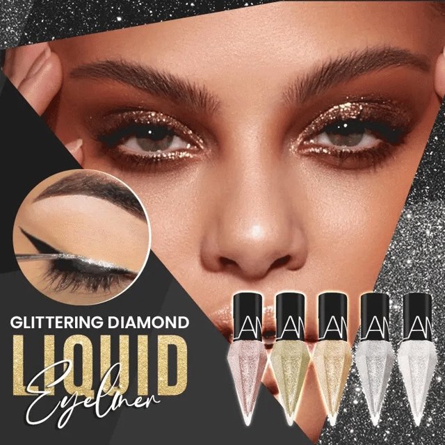 Flüssiger Eyeliner mit Perlglanz - Wasserfest & Langanhaltend