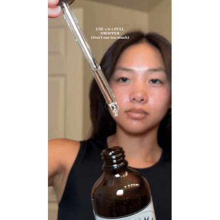 Natürliches Haaröl mit Argan & Rizinusöl für Haarwachstum