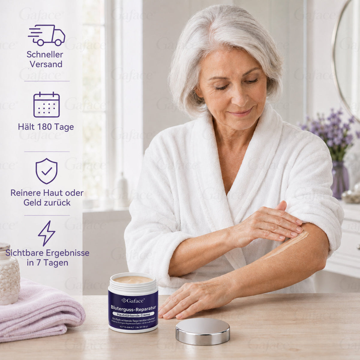 Vitamin K Creme mit Ringelblume für empfindliche & geschädigte Haut