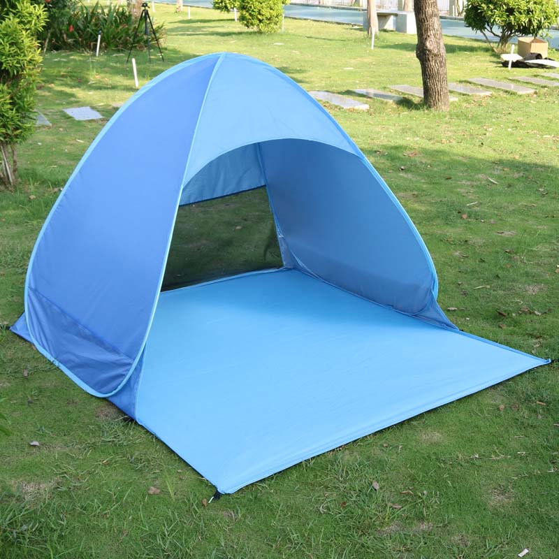 Pop-Up Strandmuschel mit UV-Schutz - Ultraleicht & Sekundenschnell