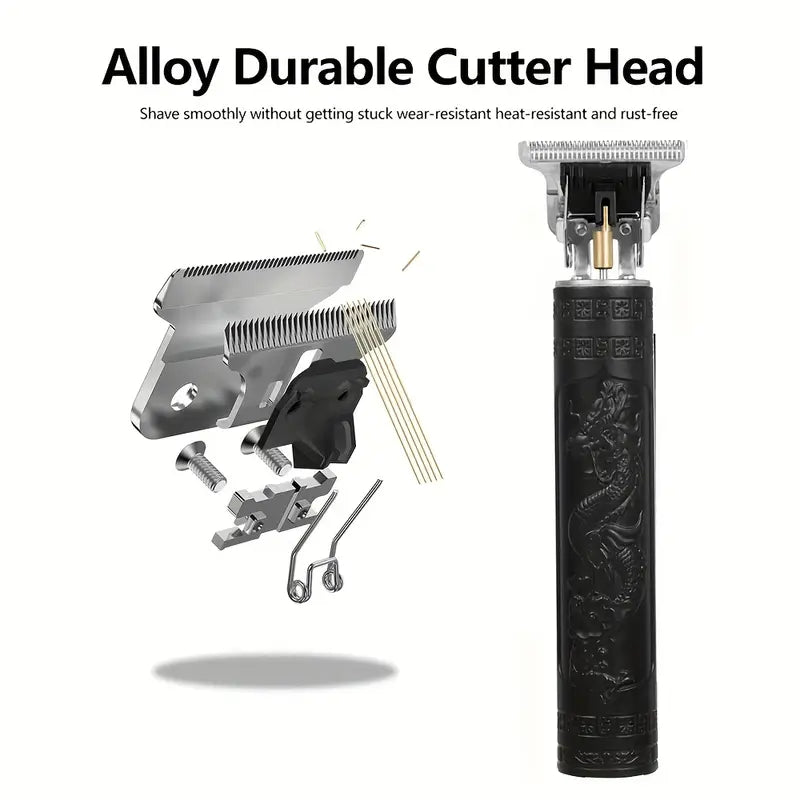 Bart- und Haarschneider Set Kabellos - 3in1 Trimmer USB Aufladbar
