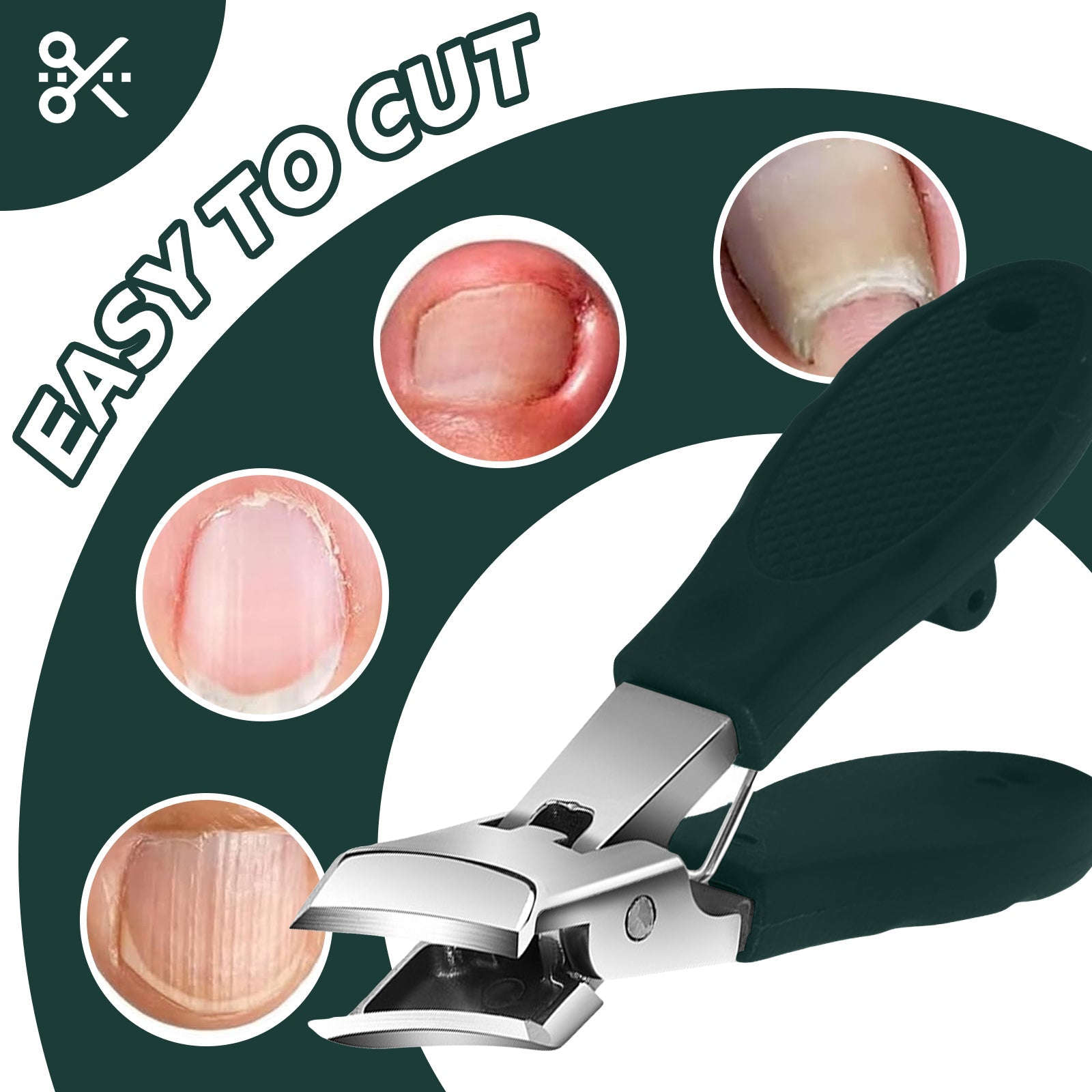 Nagelknipser Set mit schräger Klinge - Maniküre Pediküre Werkzeug