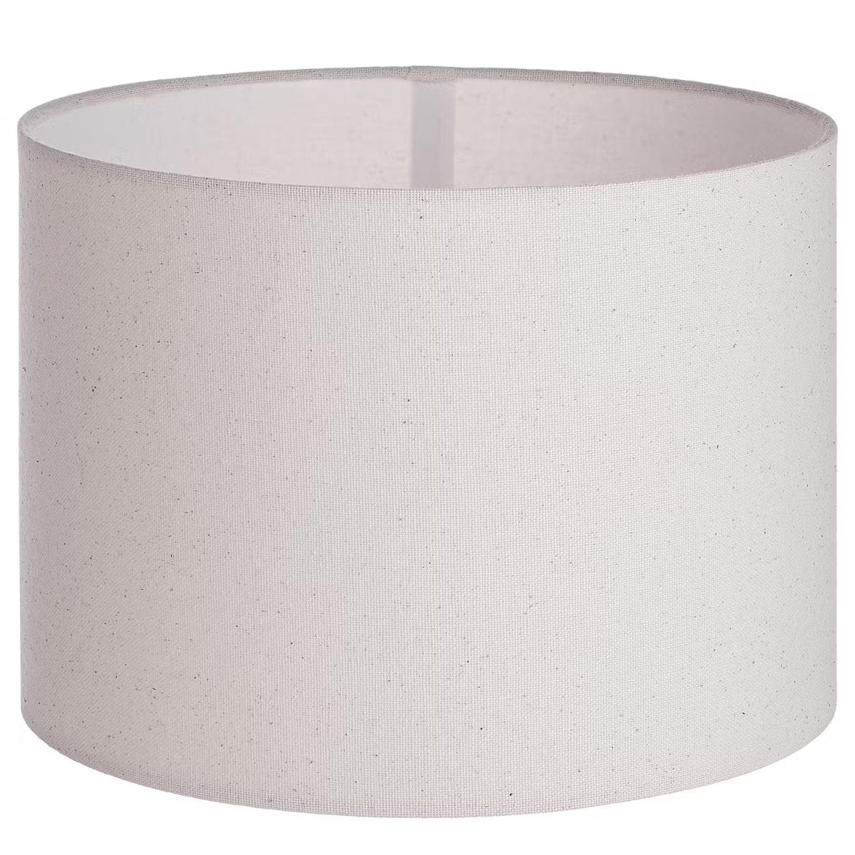 Tischleuchte mit Keramikfuß und Stoffschirm – Industrial Design