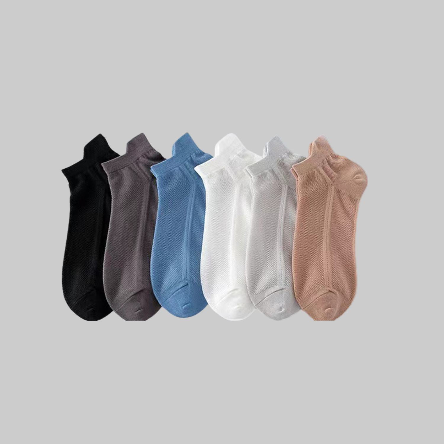 Unsichtbare Socken atmungsaktiv rutschfest für Sneaker Ballerinas