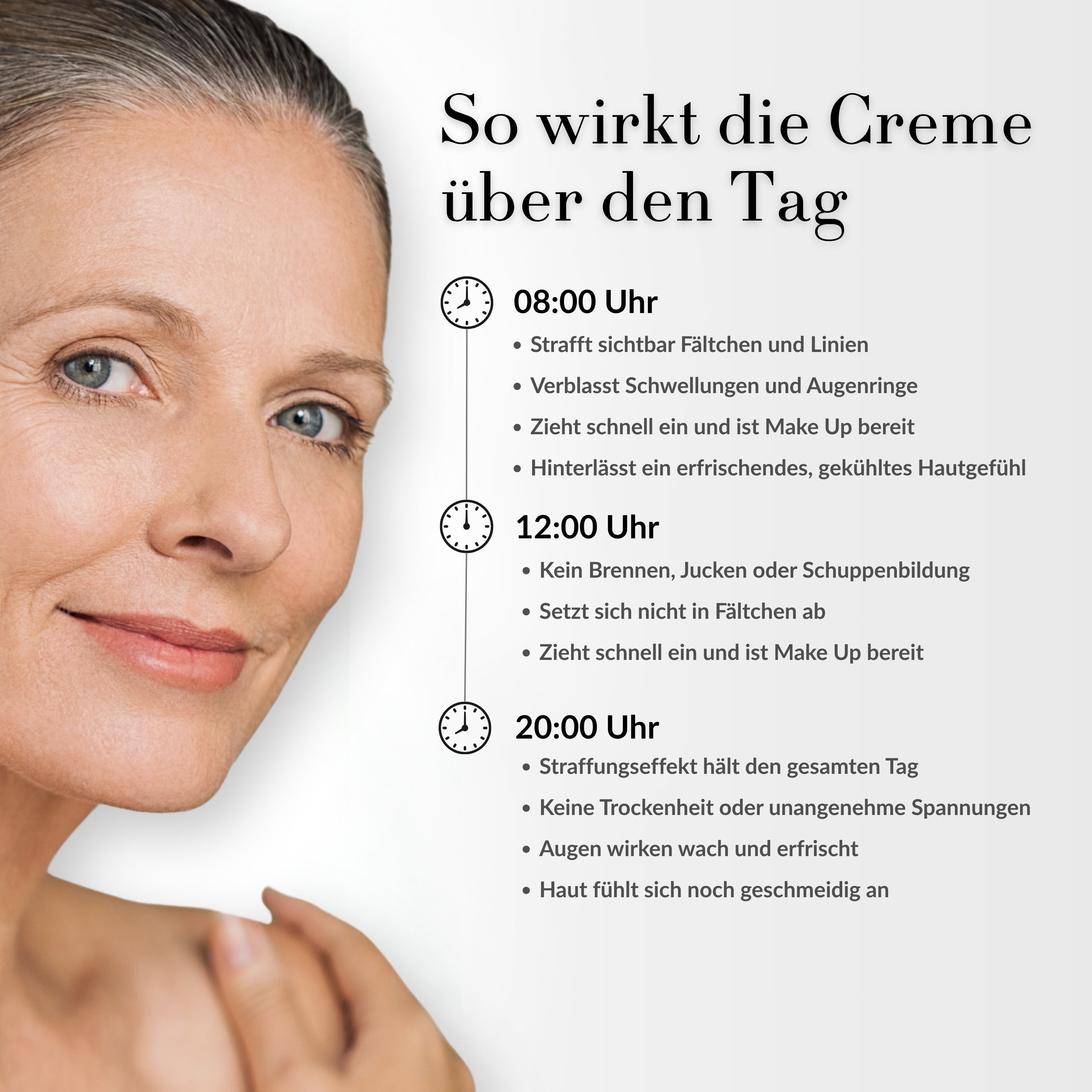 Augencreme für reife Haut ab 40 – Straffende Feuchtigkeitspflege gegen Falten