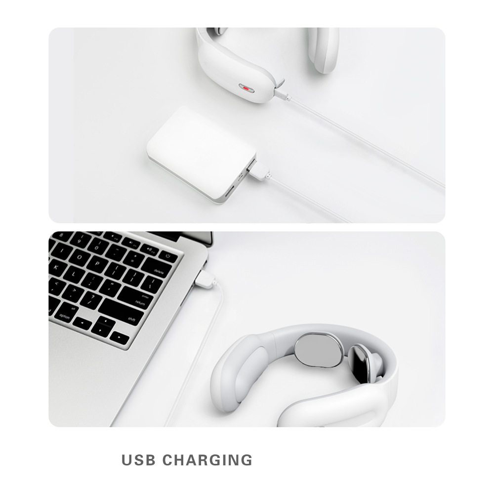 Kabelloses Nackenmassagegerät mit Wärmefunktion - 6 Modi Entspannung
