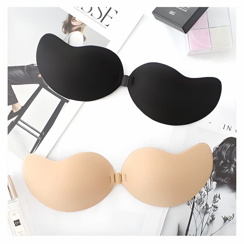 Unsichtbarer Klebe-BH Trägerfrei – Push-up Wirkung für jedes Outfit