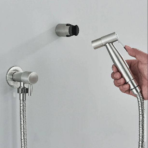 WC Bidet-Sprüher aus Edelstahl – präzise Intimhygiene