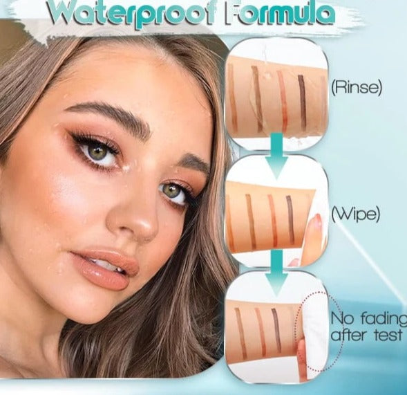 Wasserdichter Augenbrauenstift - Natürliche Augenbrauen Makeup