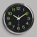 LED Wanduhr mit Beleuchtung – moderne Uhr für Wohnzimmer