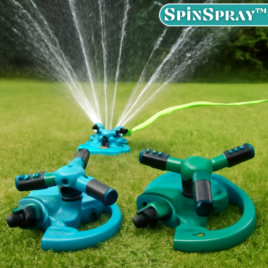360° Gartensprinkler Rasensprenger mit einstellbarem Wasserdruck