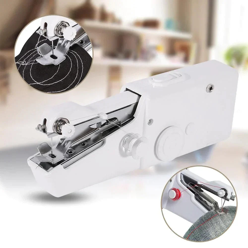 Kabellose Mini Handnähmaschine für schnelle Kleidung Reparaturen