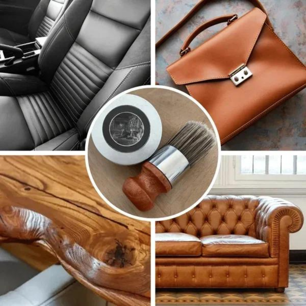 Lederpflege Balsam für Sofa, Autositze & Leder - Schutz & Glanz