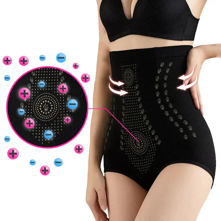 Funktions-Shorts Damen - Formgebende Kompressions-Unterwäsche Schwarz