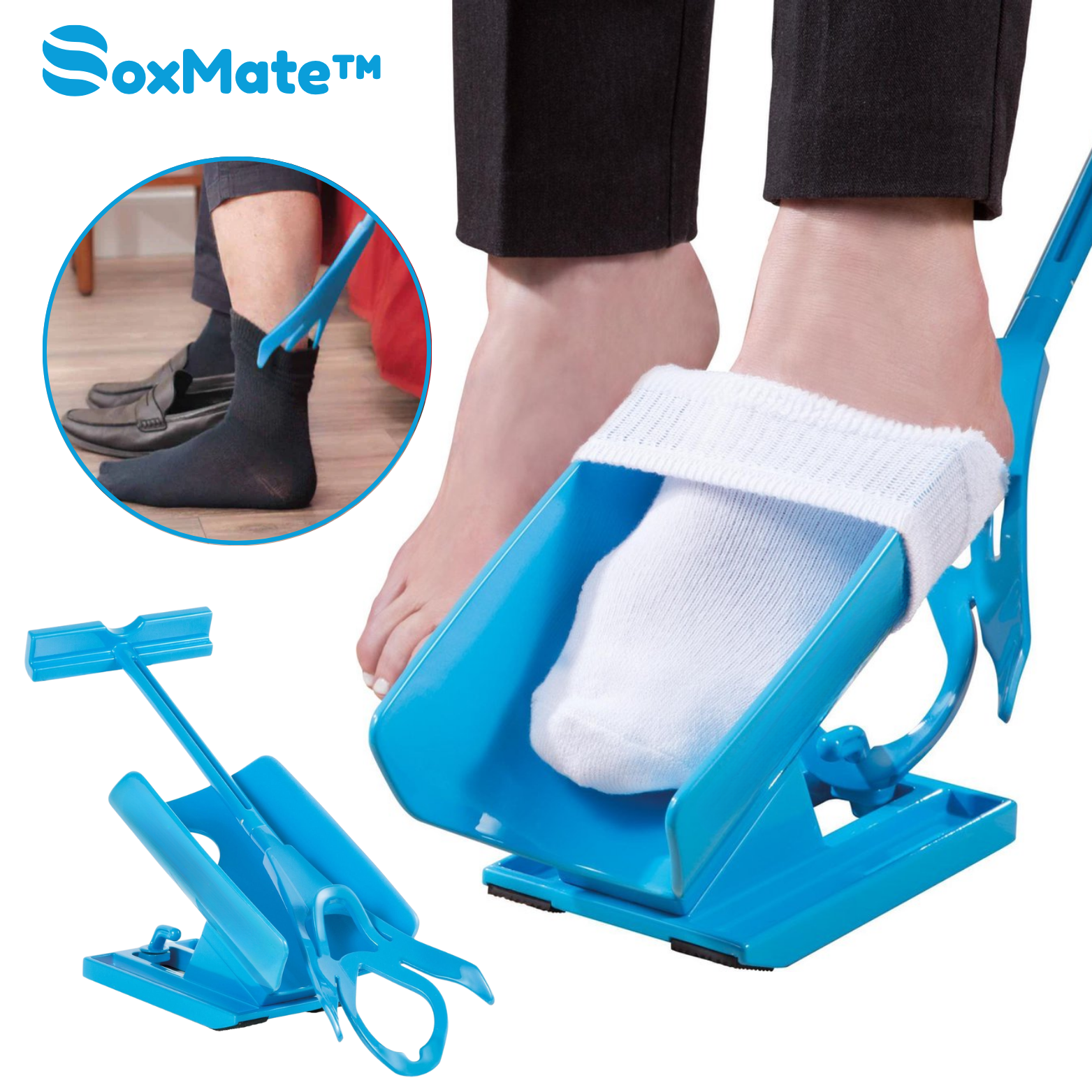 Sockenhilfe Anziehhilfe - Socken anziehen ohne Bücken
