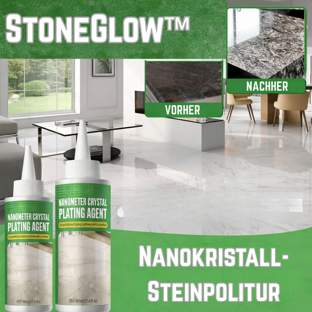 Steinpolitur Nanokristall für Marmor Granit Naturstein Glanz Schutz