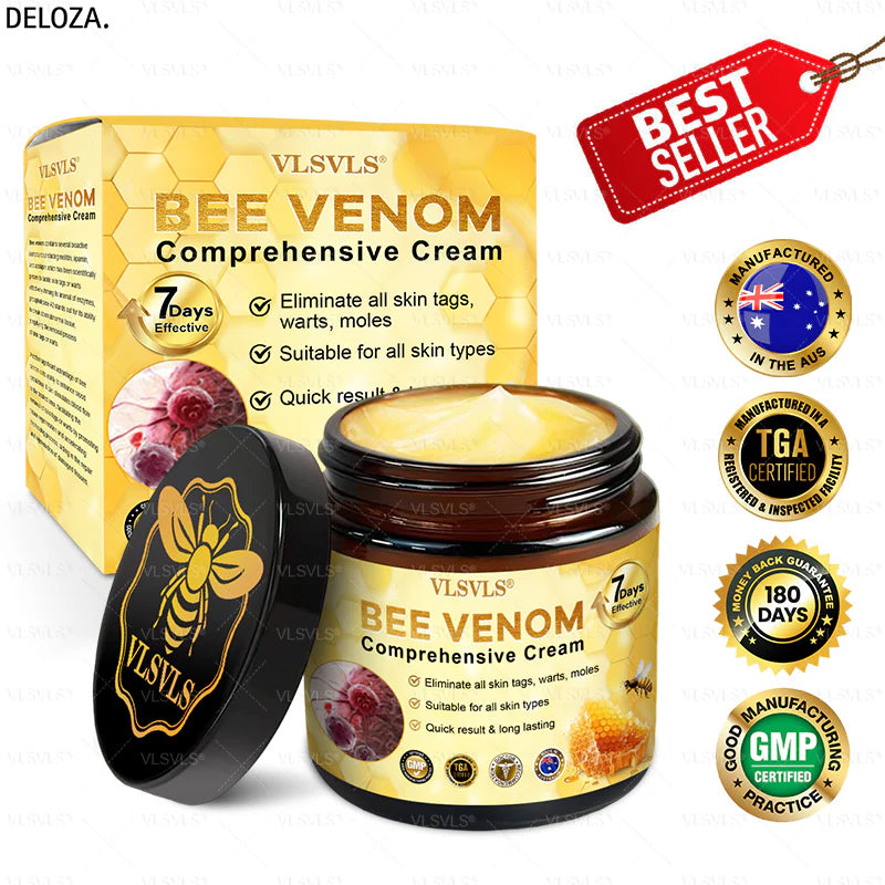 Anti-Aging-Creme mit Bienengift Peptiden und Hyaluronsäure