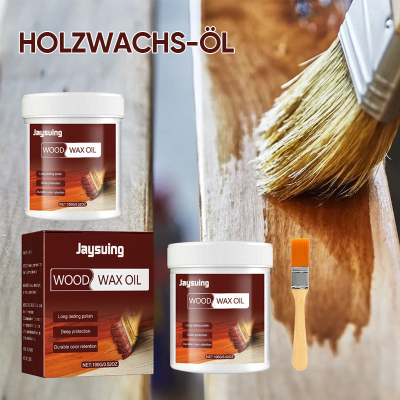 Holzschutz Wachsöl Versiegelung für Terrasse, Zaun & Dielen – Natürlich &