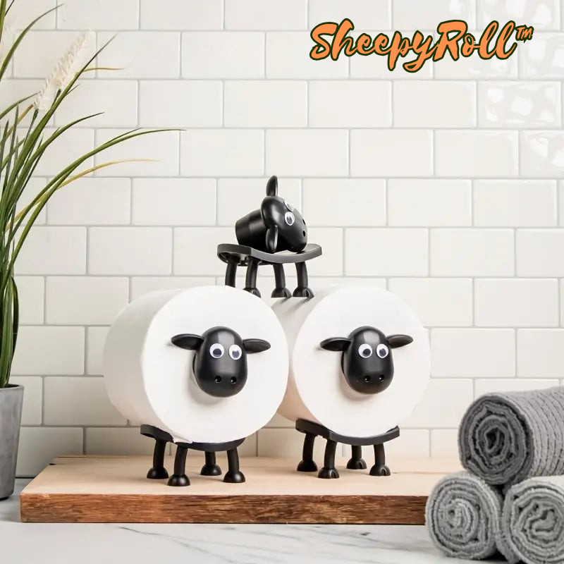 Dekorativer Toilettenpapierhalter ohne Montage - ABS Rollenhalter