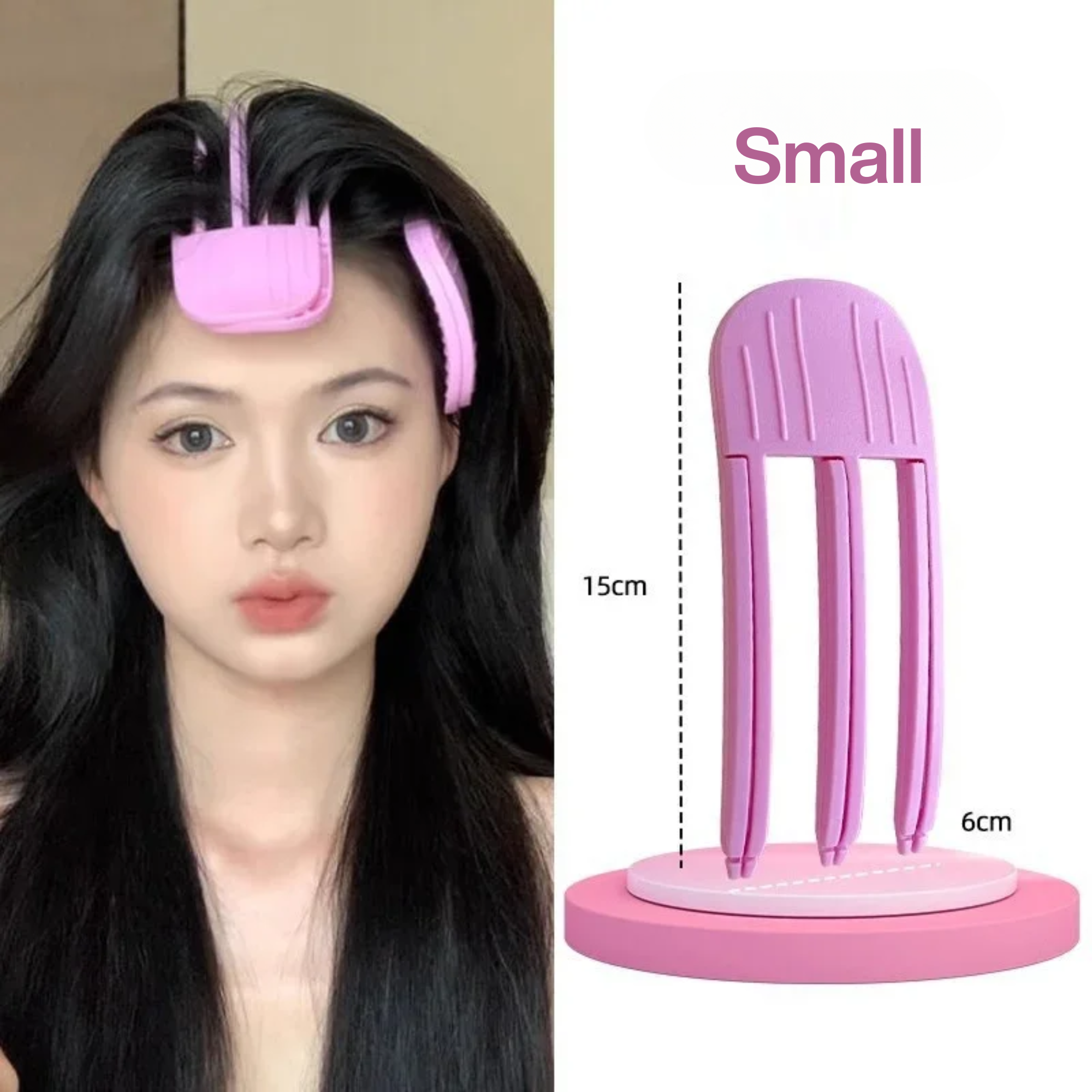 Volumen Clips für Haaransatz - Sofort mehr Fülle ohne Hitze