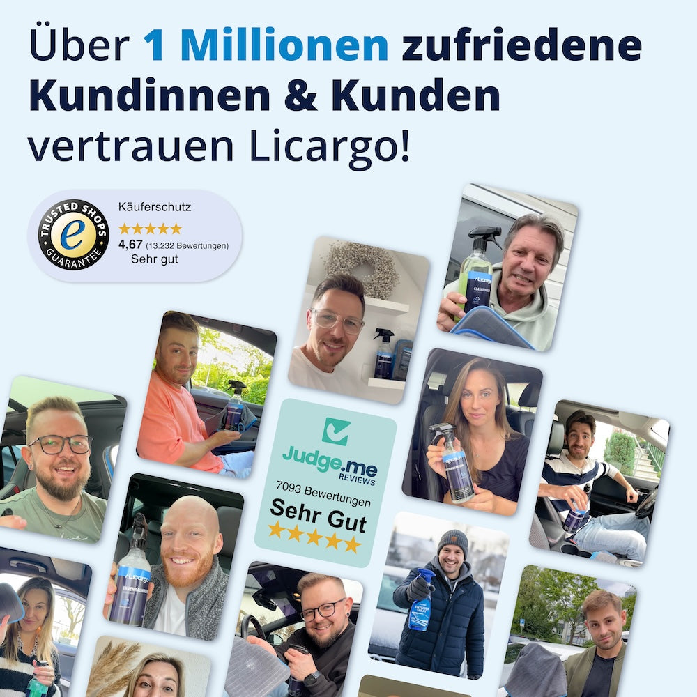 Auto Innenreiniger Set – Cockpit, Armaturenbrett & Displays pflegen
