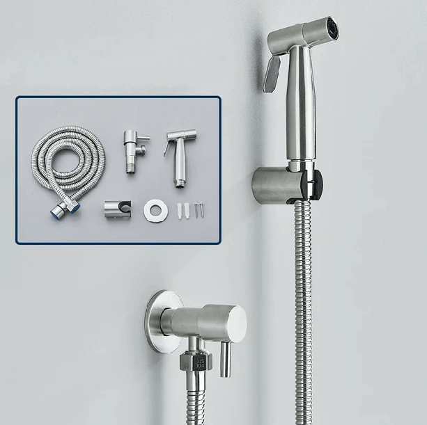 WC Bidet-Sprüher aus Edelstahl – präzise Intimhygiene