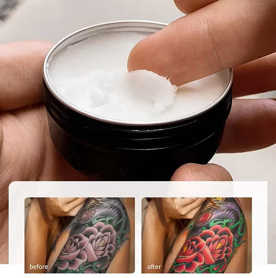 Tattoo Pflegebalm – Natürlicher Glanzbalm für tätowierte Haut