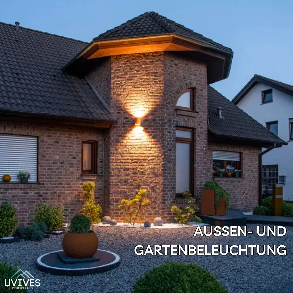 LED Wandleuchte Kabellos mit Bewegungssensor Warmweiß Innen