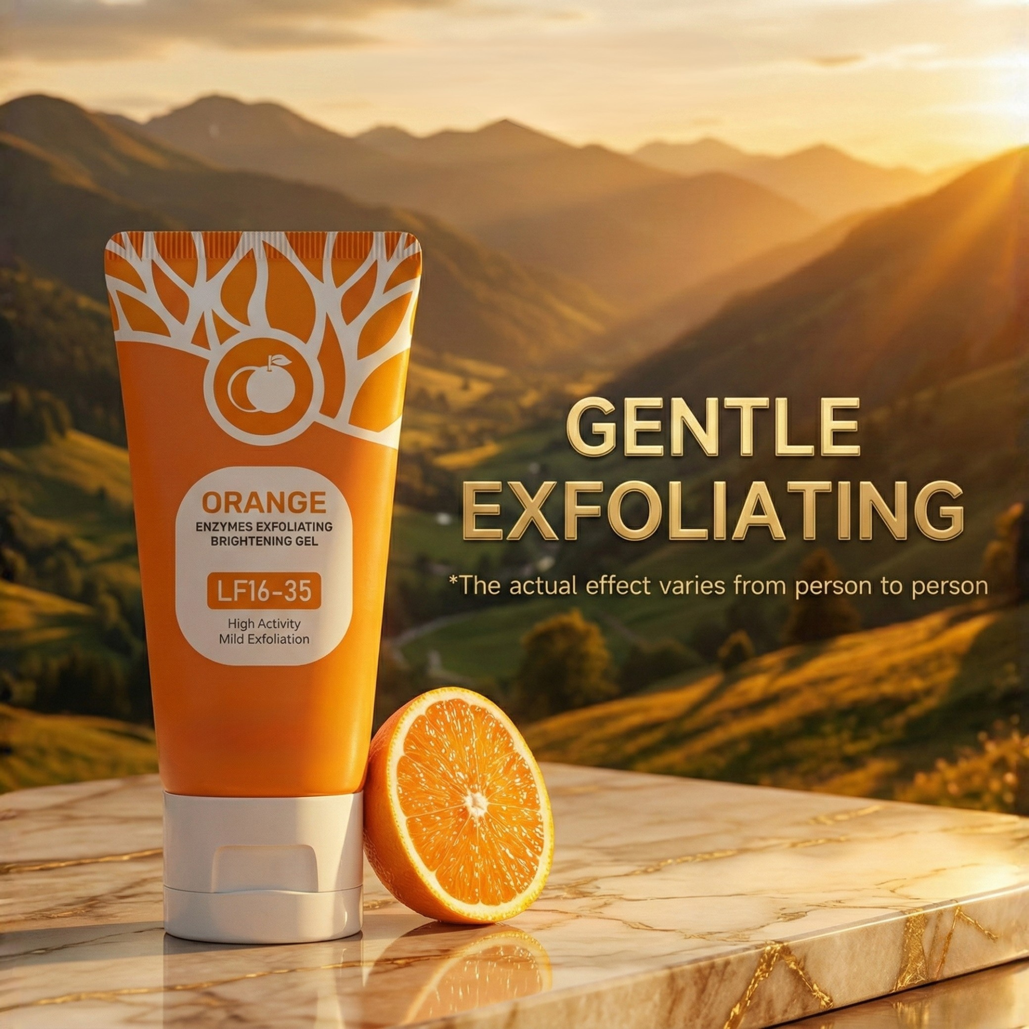 Enzym Peeling Citrus – Sanftes Gesichtspeeling für glatte Haut