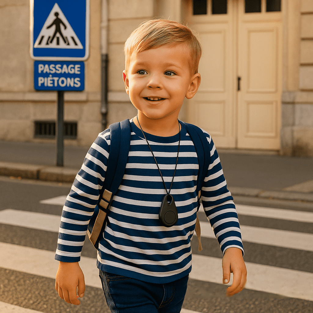 Kinder GPS Tracker wasserdicht mit SOS-Taste – leicht & diskret