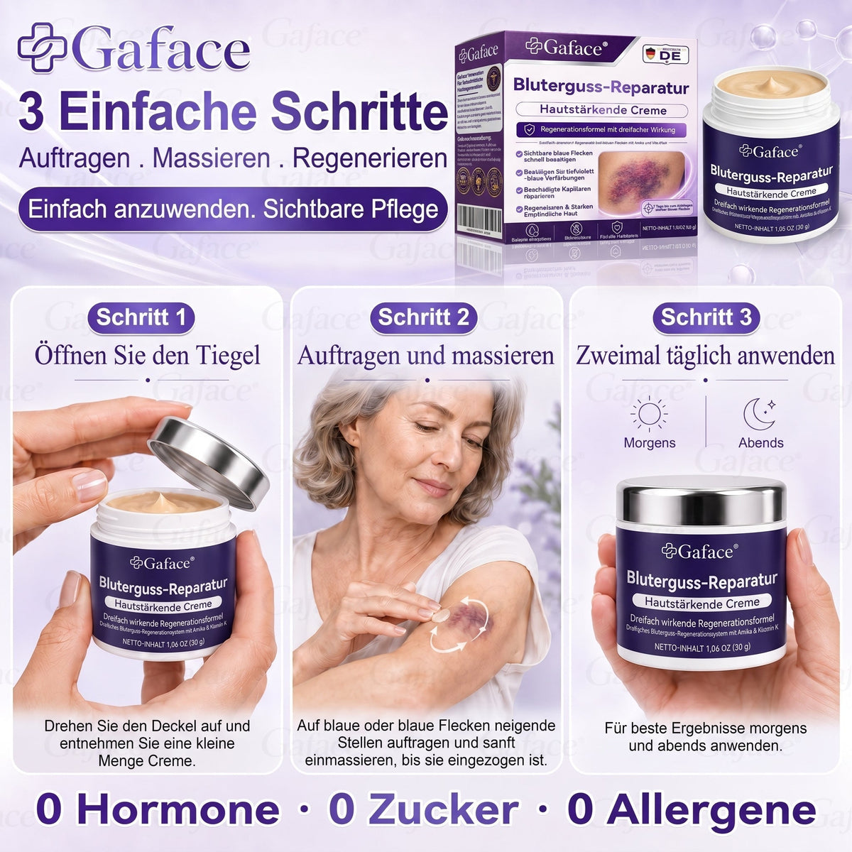 Vitamin K Creme mit Ringelblume für empfindliche & geschädigte Haut