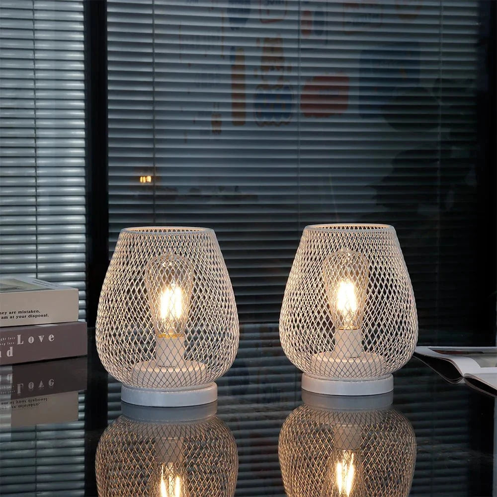 Kabellose LED Tischlampe mit Warmweißem Licht – Batteriebetrieben