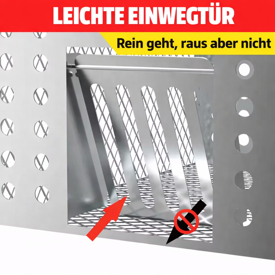 Automatische Mausefalle Mehrfach - Lebendfalle für 10 Mäuse