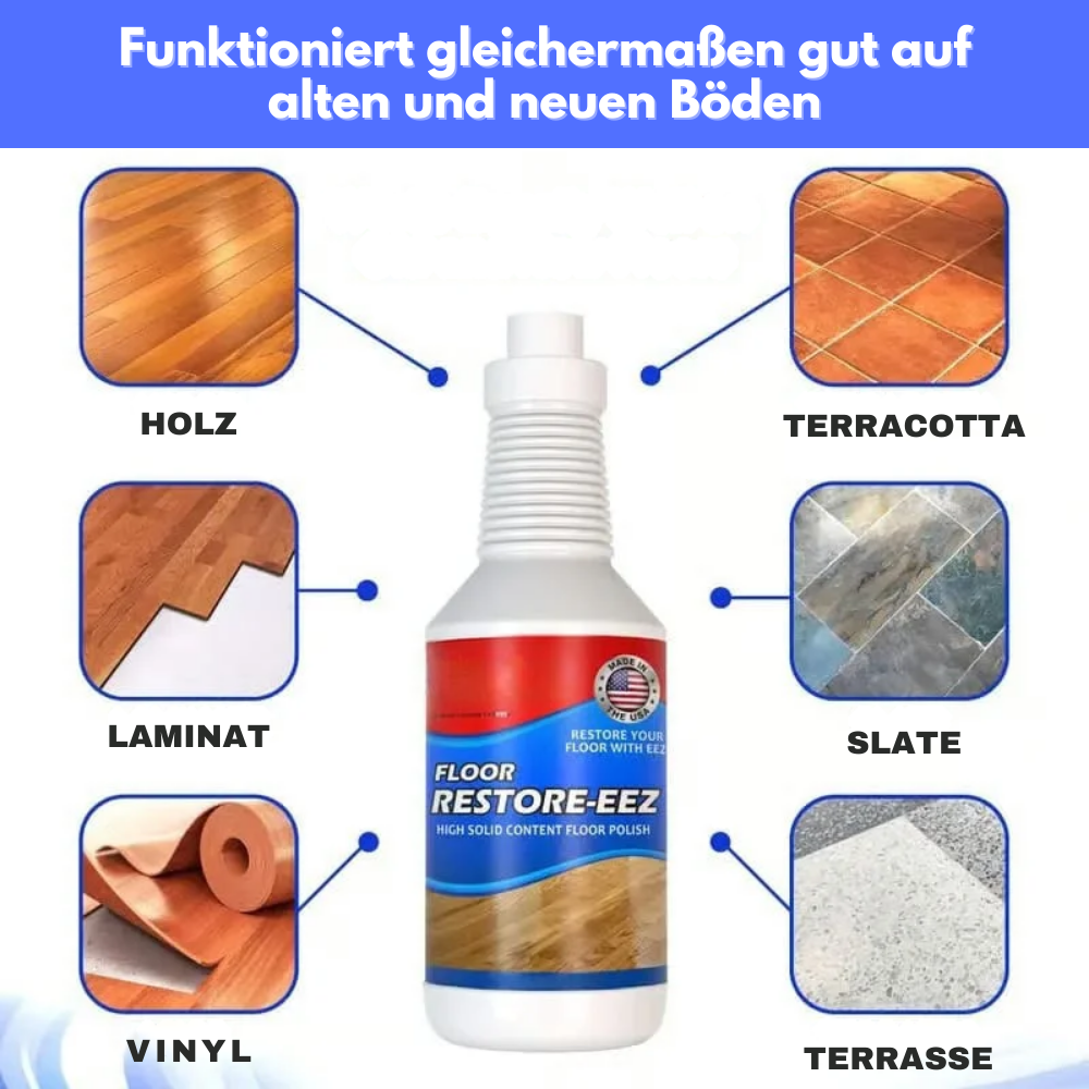 Bodenreiniger und Politur für glänzende Böden - 150ml