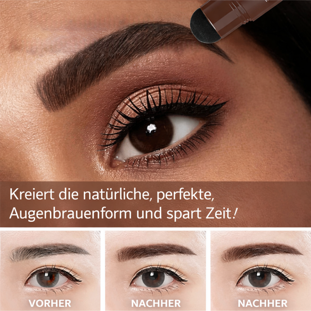 Augenbrauen Stempel Set mit 10 Schablonen für perfekte Brauen