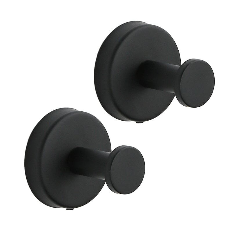 Edelstahl Wandhaken Modern – Selbstklebend für Bad, Küche & Flur (2er-Set)