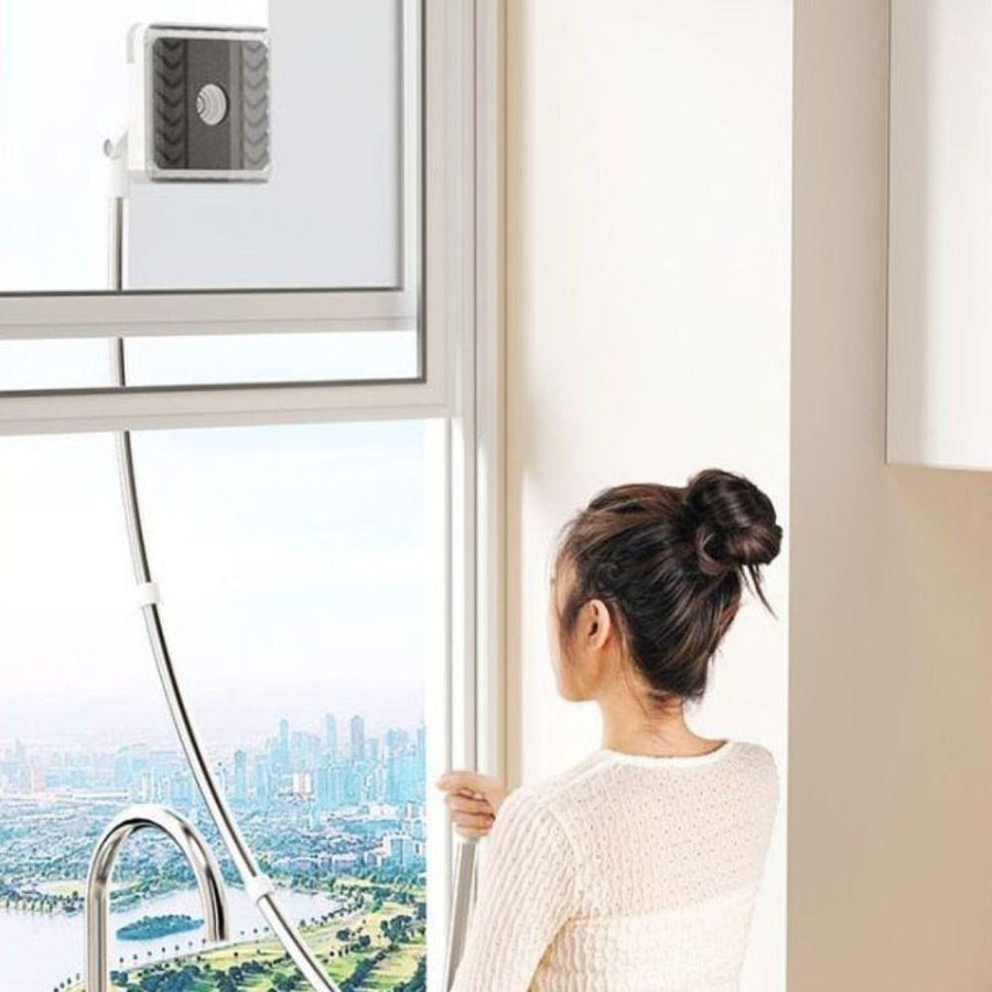 Magnet Fensterreiniger doppelseitig für streifenfreie Glasreinigung