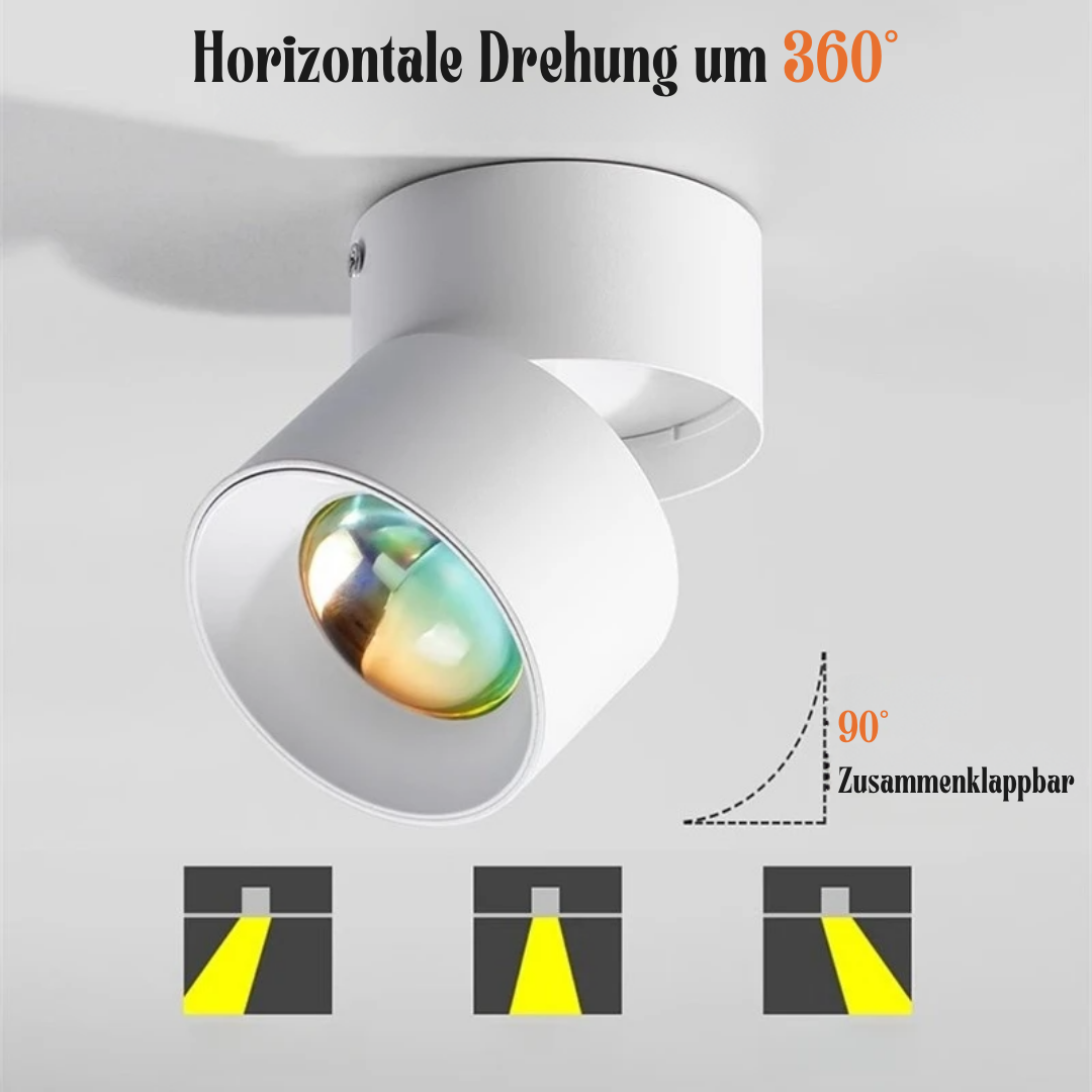 Sonnenuntergang Deckenleuchte mit Regenbogen Projektor & 4 Farbmodi