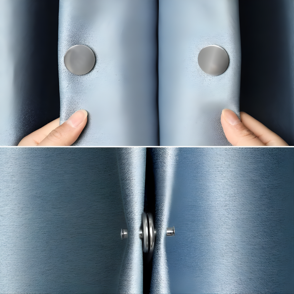Magnetische Vorhangclips für perfekte Verdunkelung