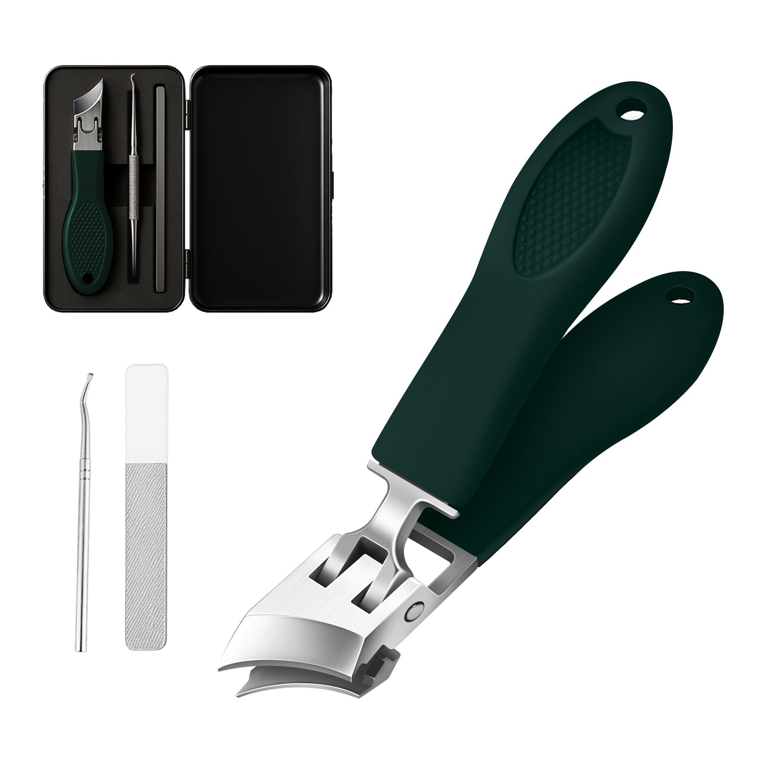 Nagelknipser Set mit schräger Klinge - Maniküre Pediküre Werkzeug