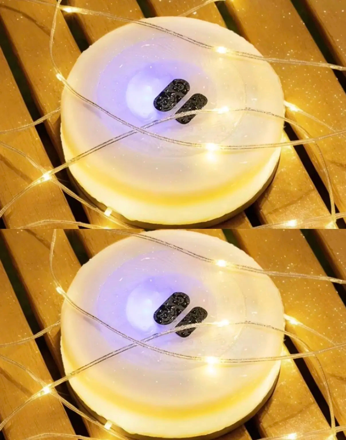 LED Lichterkette ausziehbar 10m wasserdicht IP67 mit Akku