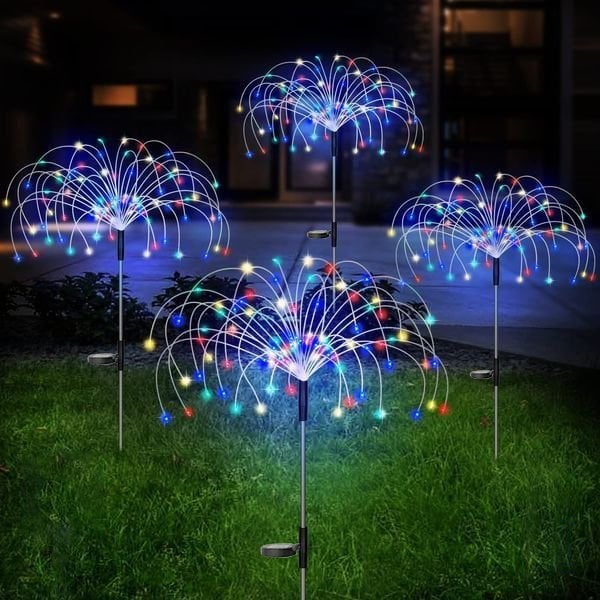 Solar LED Lichterkette für Garten - 90 LEDs mit 2 Modi IP65