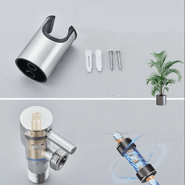 WC Bidet-Sprüher aus Edelstahl – präzise Intimhygiene