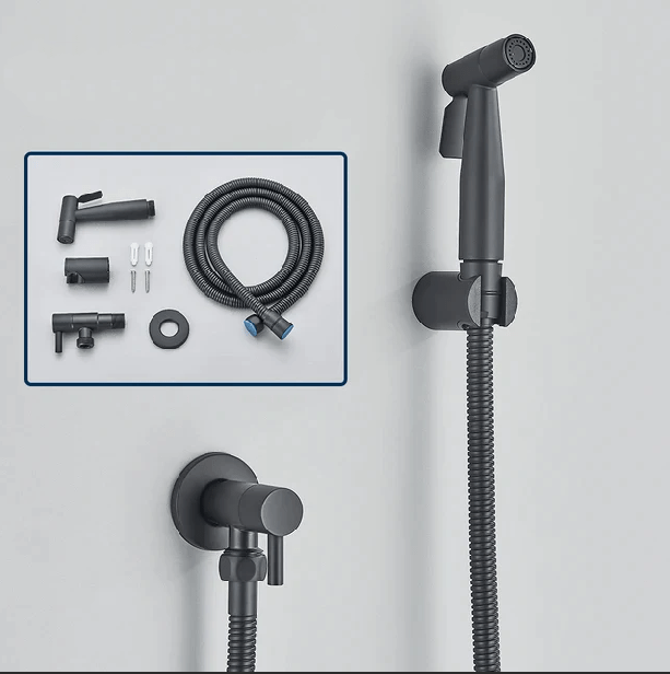 WC Bidet-Sprüher aus Edelstahl – präzise Intimhygiene