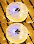 LED Lichterkette Wasserdicht Wiederaufladbar 10m für Camping Garten