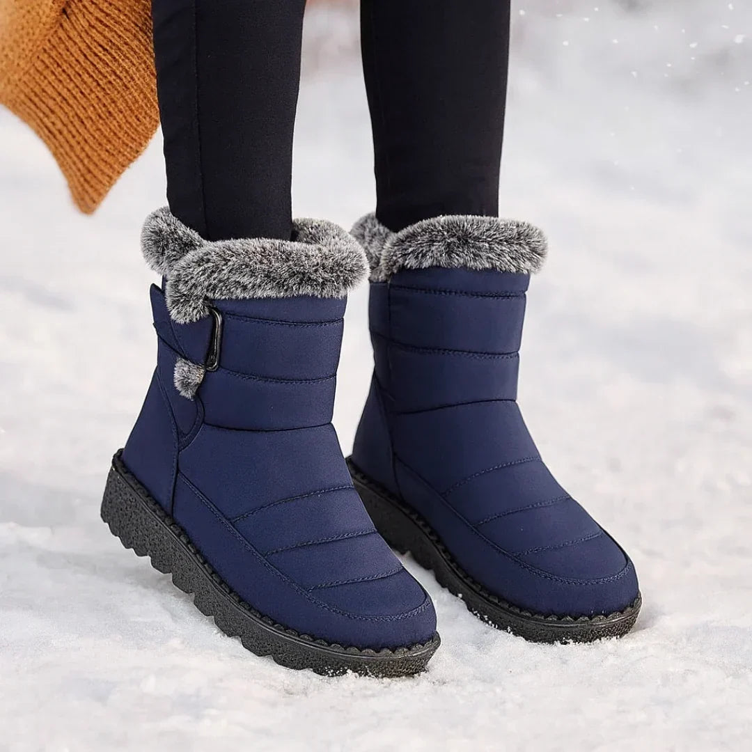 Gefütterte Winterstiefel Damen – wasserabweisend & rutschfest