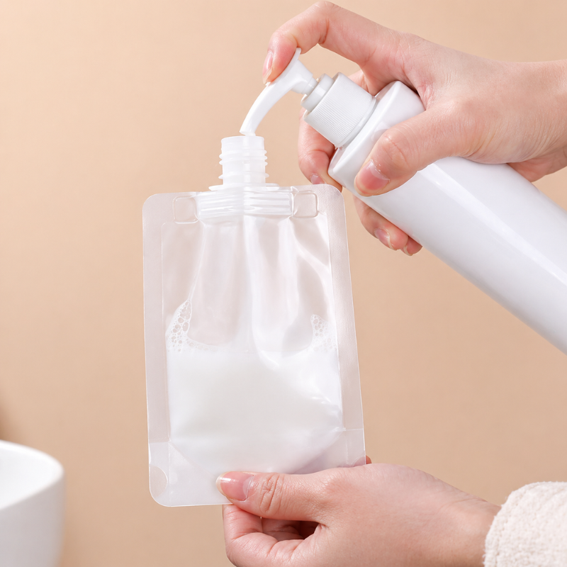 Reiseflaschen Set 40-teilig – Auslaufsichere Kosmetikbehälter 30, 50 & 100 ml